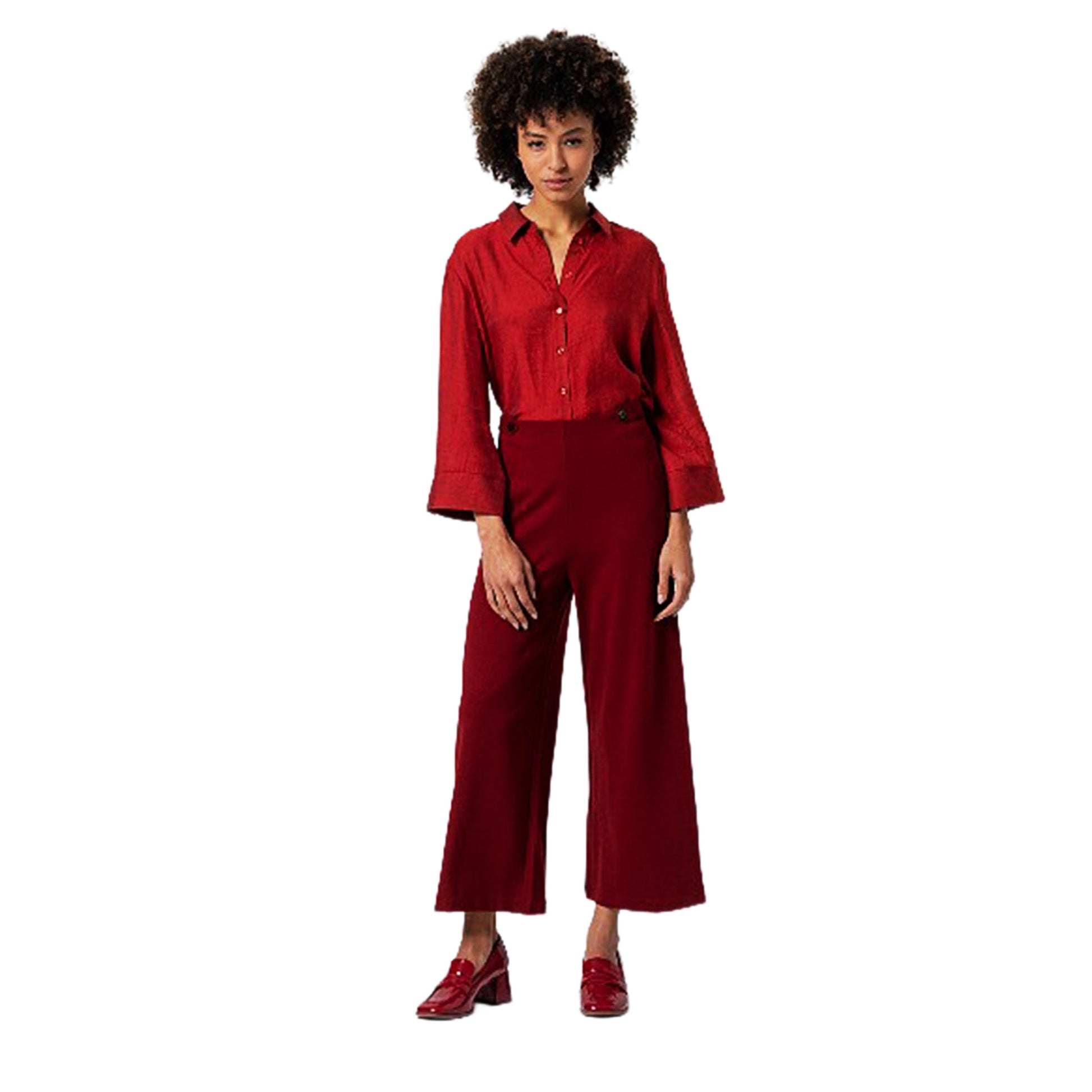 SURKANA - Pantaloni alla caviglia con taglio svasato-SURKANA-VIALESCARPE