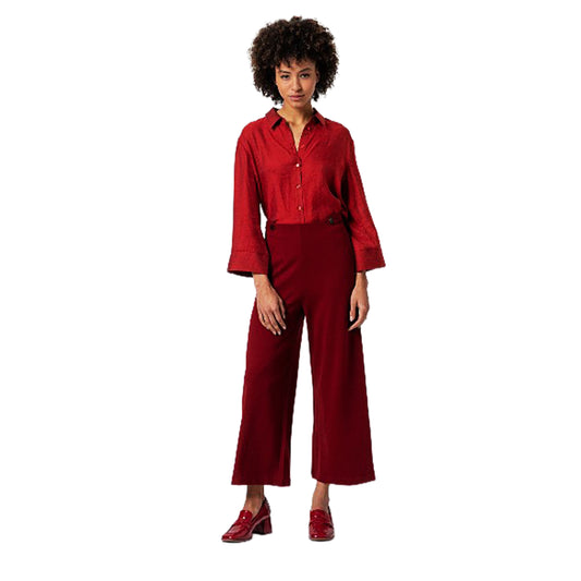 SURKANA - Pantaloni alla caviglia con taglio svasato-SURKANA-VIALESCARPE