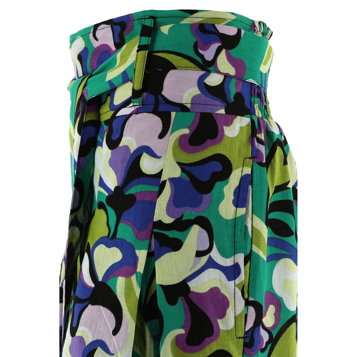 KARAKORUM Pantaloni SOLEDAD Verde e Multicolor-KARAKORUM-VIALESCARPE