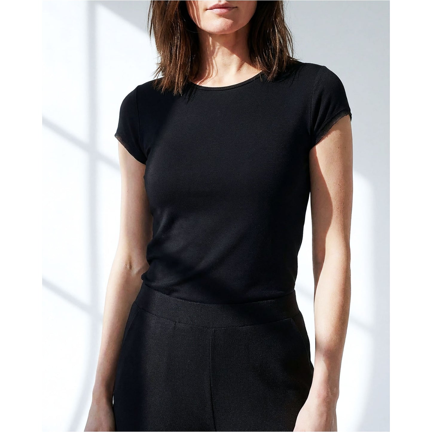 SURKANA T-shirt a maniche corte Nero