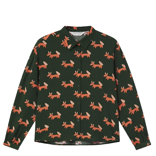 COMPAÑÍA FANTÁSTICA Camicia stampata Volpe