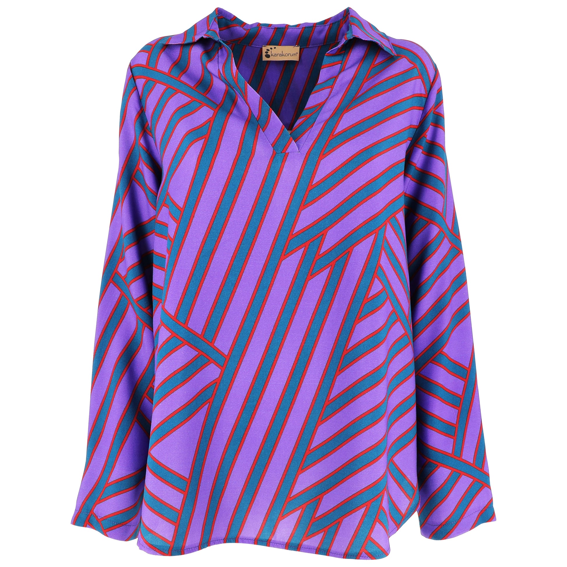 KARAKORUM Blusa BEVERLY Viola-KARAKORUM-VIALESCARPE