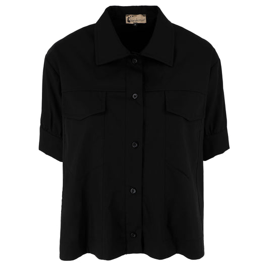 KARAKORUM Camicia LALIT Nero-KARAKORUM-VIALESCARPE