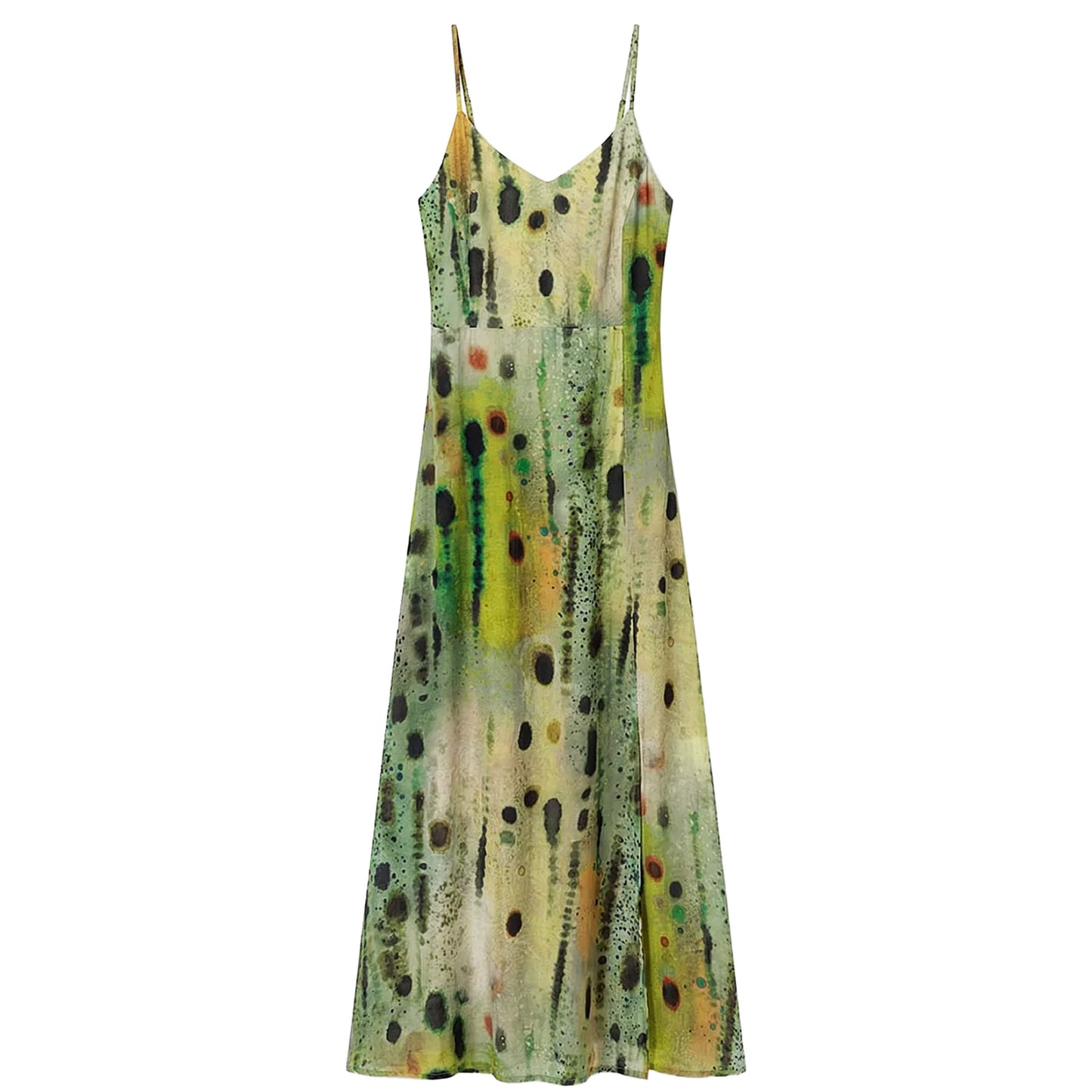 SURKANA Vestito a spalline con scollo a V Verde-SURKANA-VIALESCARPE
