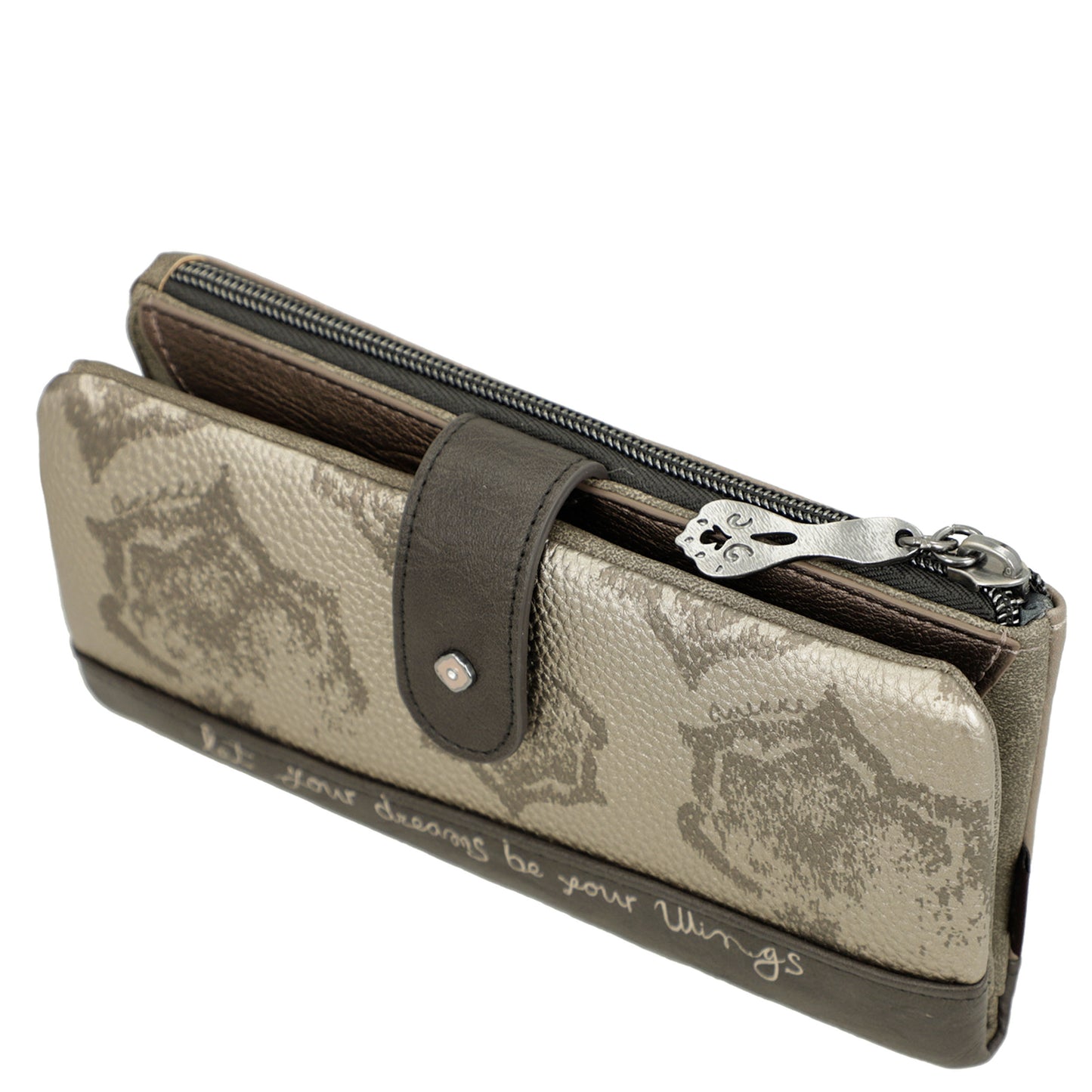 ANEKKE - Portafogli grande flessibile RFID Real-ANEKKE-VIALESCARPE