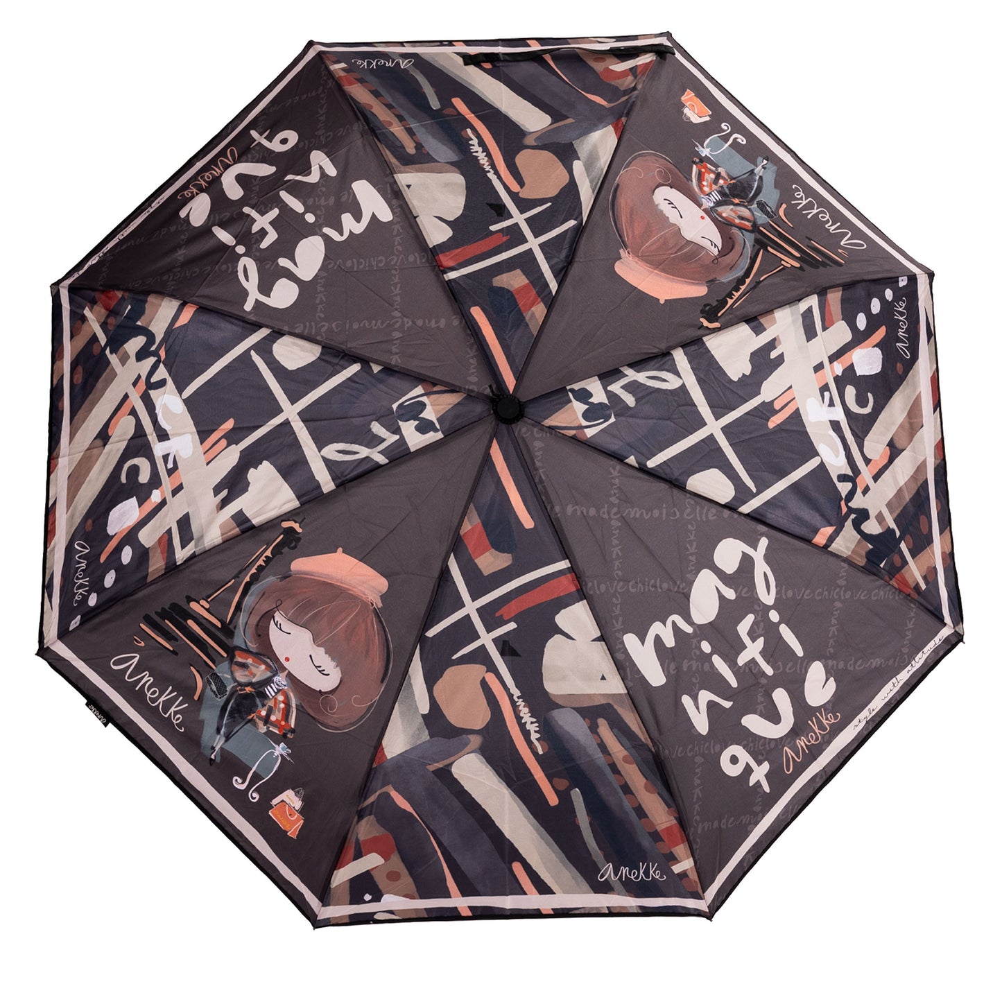 ANEKKE - Ombrello automatico doppio click, Mademoiselle-ANEKKE-VIALESCARPE