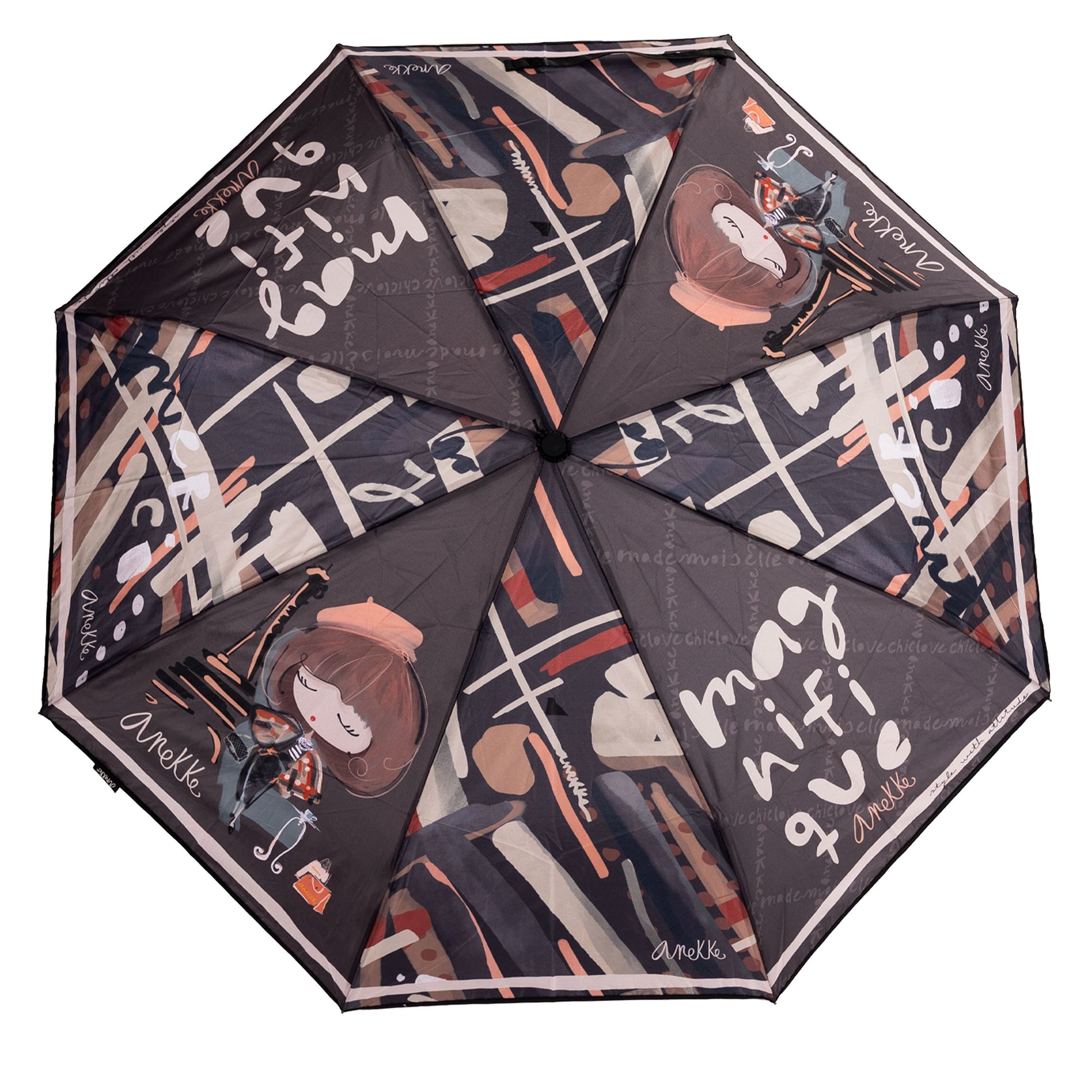 ANEKKE - Ombrello automatico doppio click, Mademoiselle-ANEKKE-VIALESCARPE