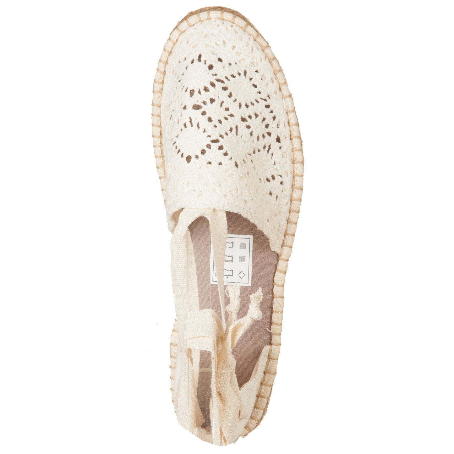 Espadrilles Crochet lacci