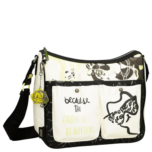 ANEKKE Borsa a tracolla grande Memories
