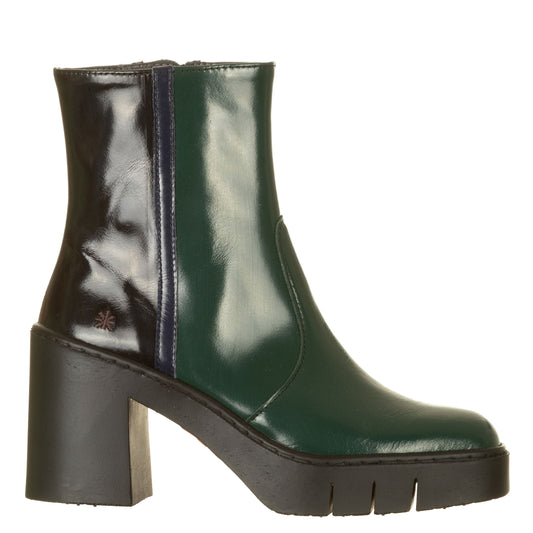 ART Stivaletti Berna Nappa Skinny Bottiglia e nero