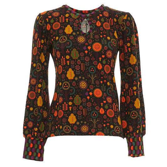 BABA Design - Top jersey con scollo a goccia-Baba design-VIALESCARPE