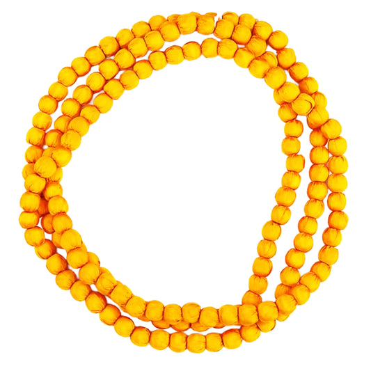 LOOM - Collana Doan Semplice Seta Arancio