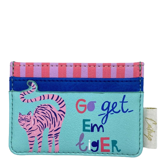 Catnip 'Go Get 'Em Tiger' Card Holder