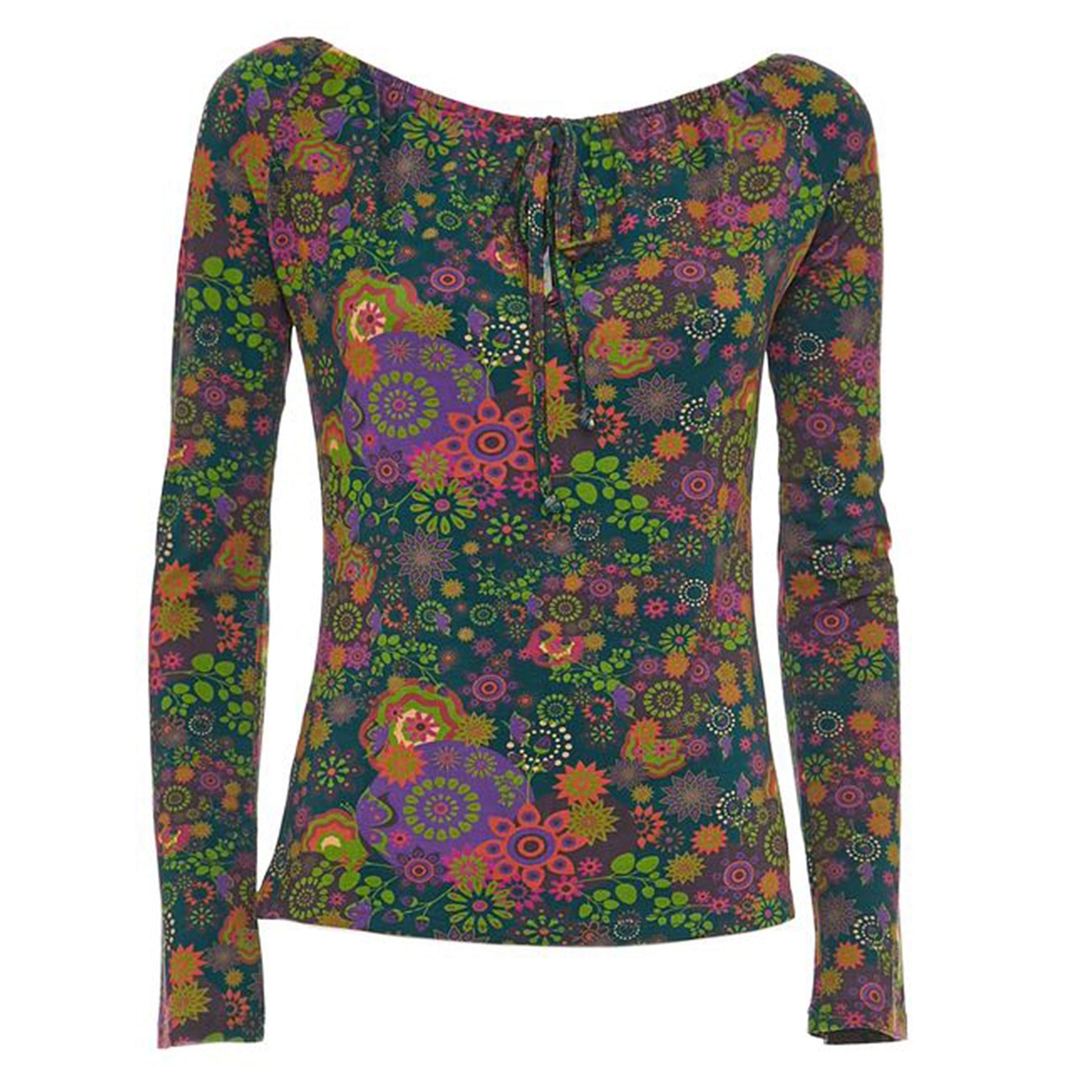 BABA Design - Top Dublin Abstract Floral-Baba design-VIALESCARPE