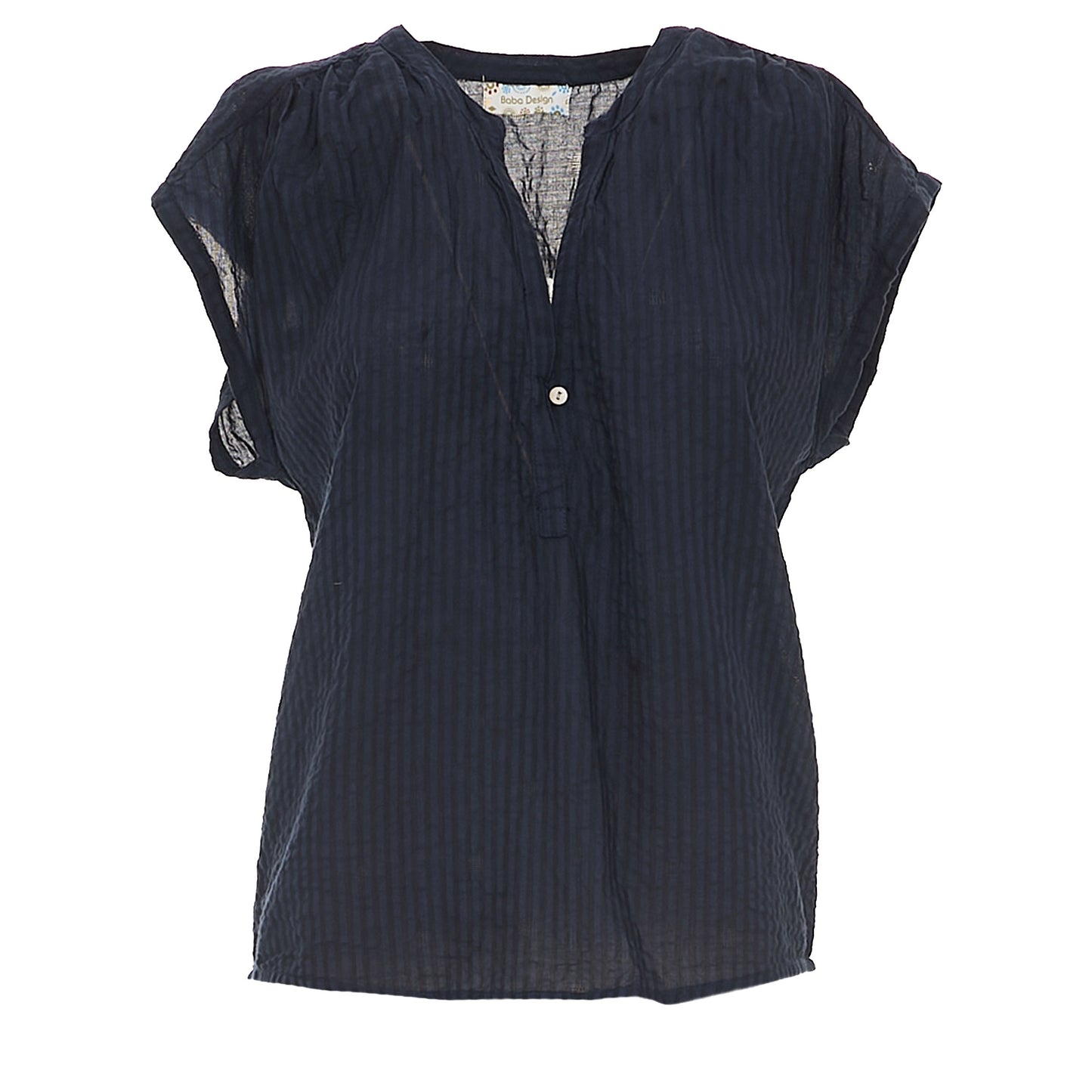 BABA DESIGN Blusa  NATURAL SHINE Blu