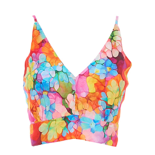 BABA DESIGN Top  FLOWERS BEAT Multicolor