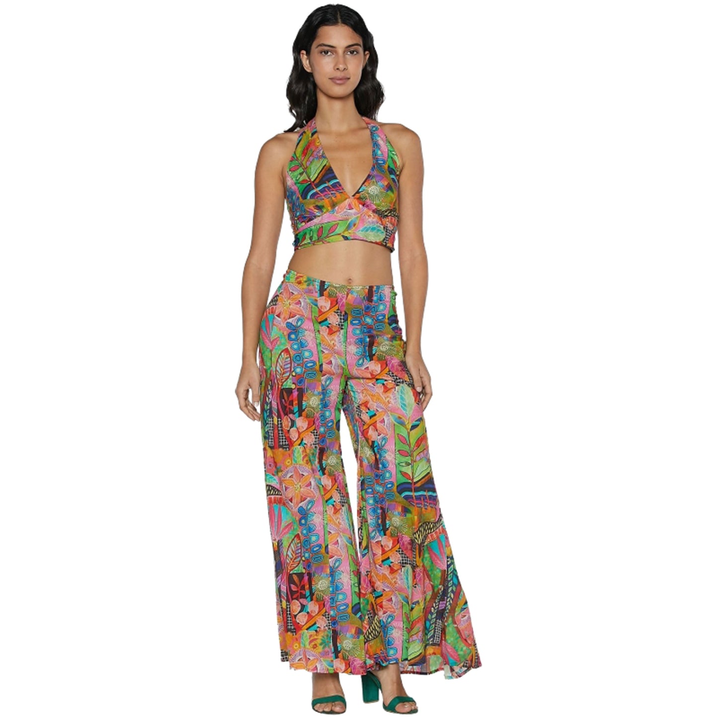 BABA DESIGN Pantaloni MANGO OASIS Multicolor