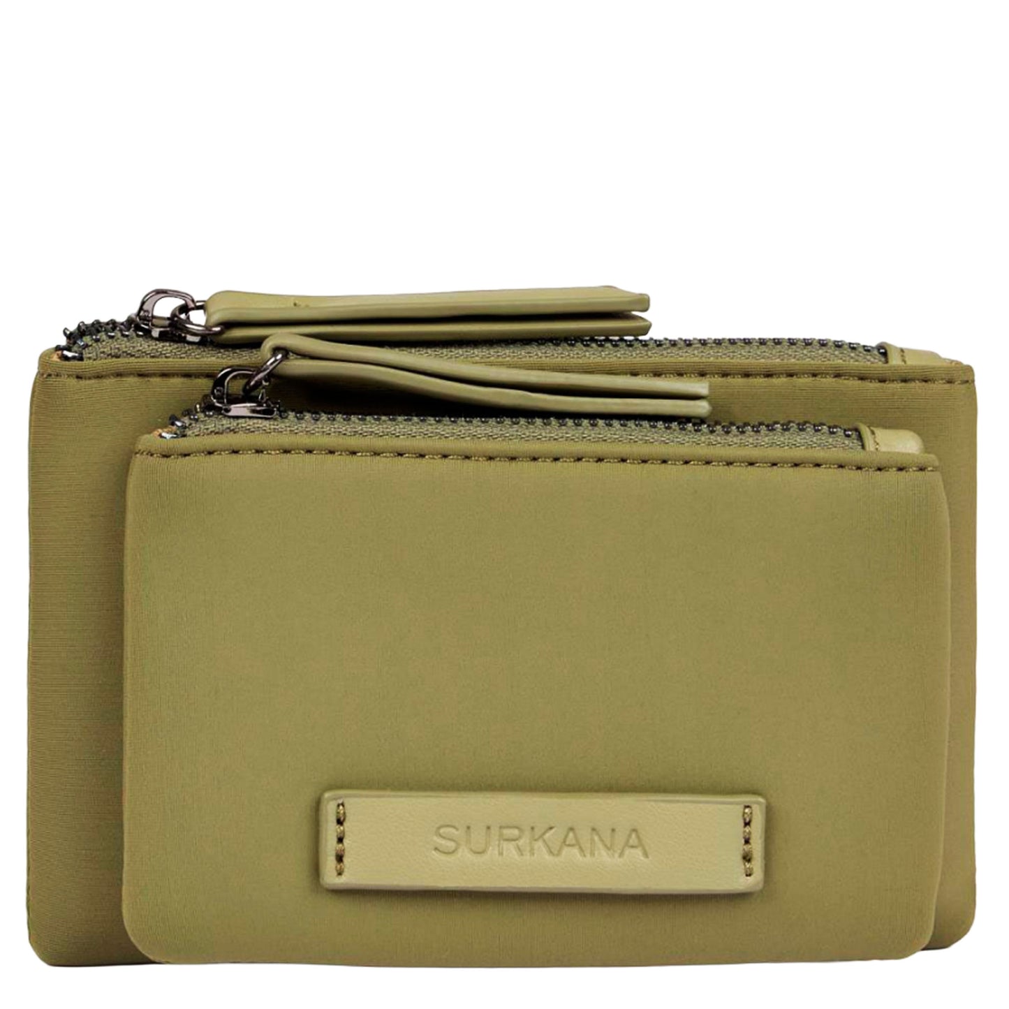 SURKANA Portafoglio doppio in neoprene Verde-SURKANA-VIALESCARPE