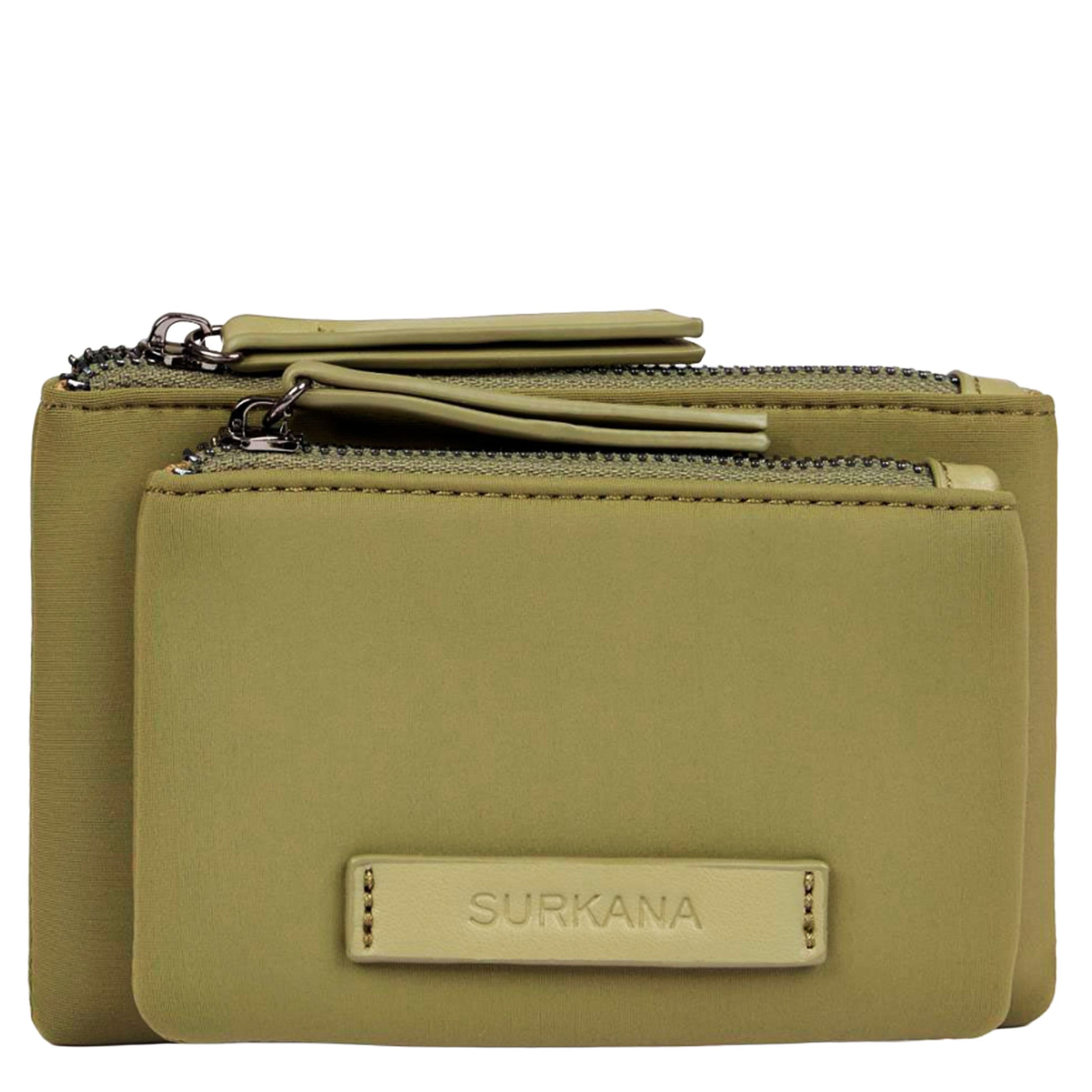SURKANA Portafoglio doppio in neoprene Verde-SURKANA-VIALESCARPE