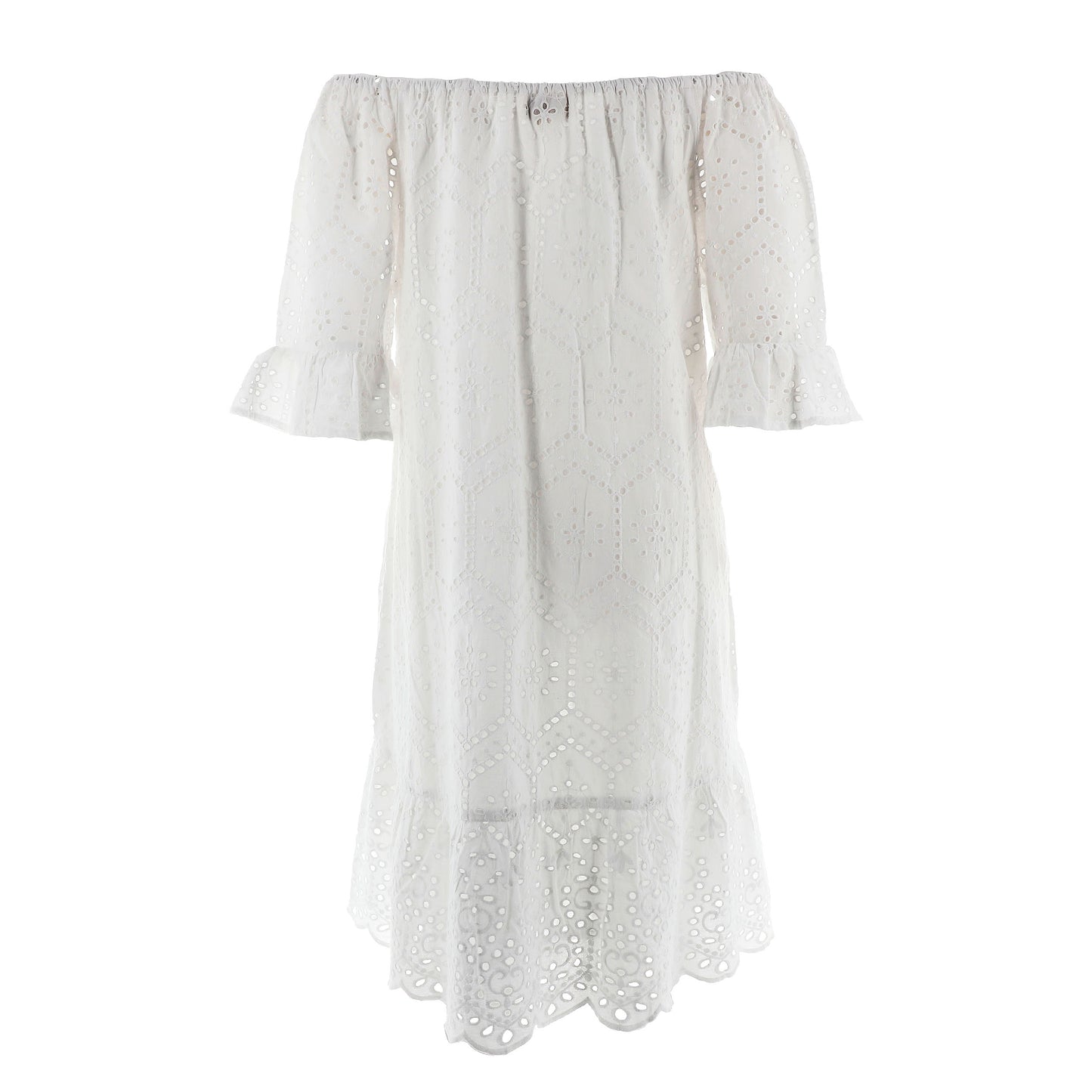 KARAKORUM Vestito corto TAIPEI Bianco
