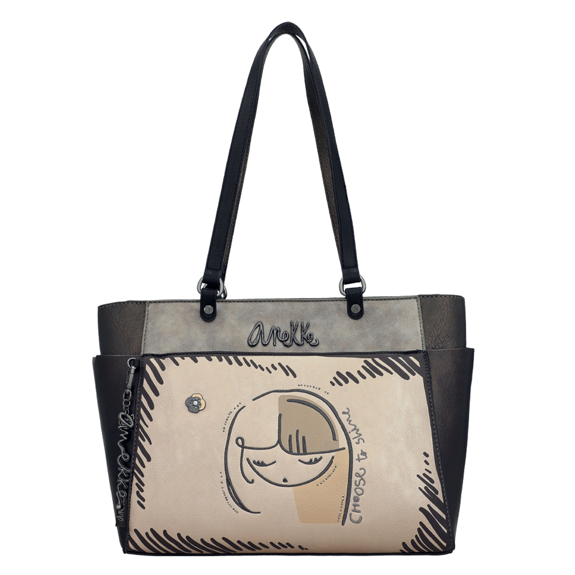 ANEKKE - Borsa a spalla grande Nature Koko-ANEKKE-VIALESCARPE