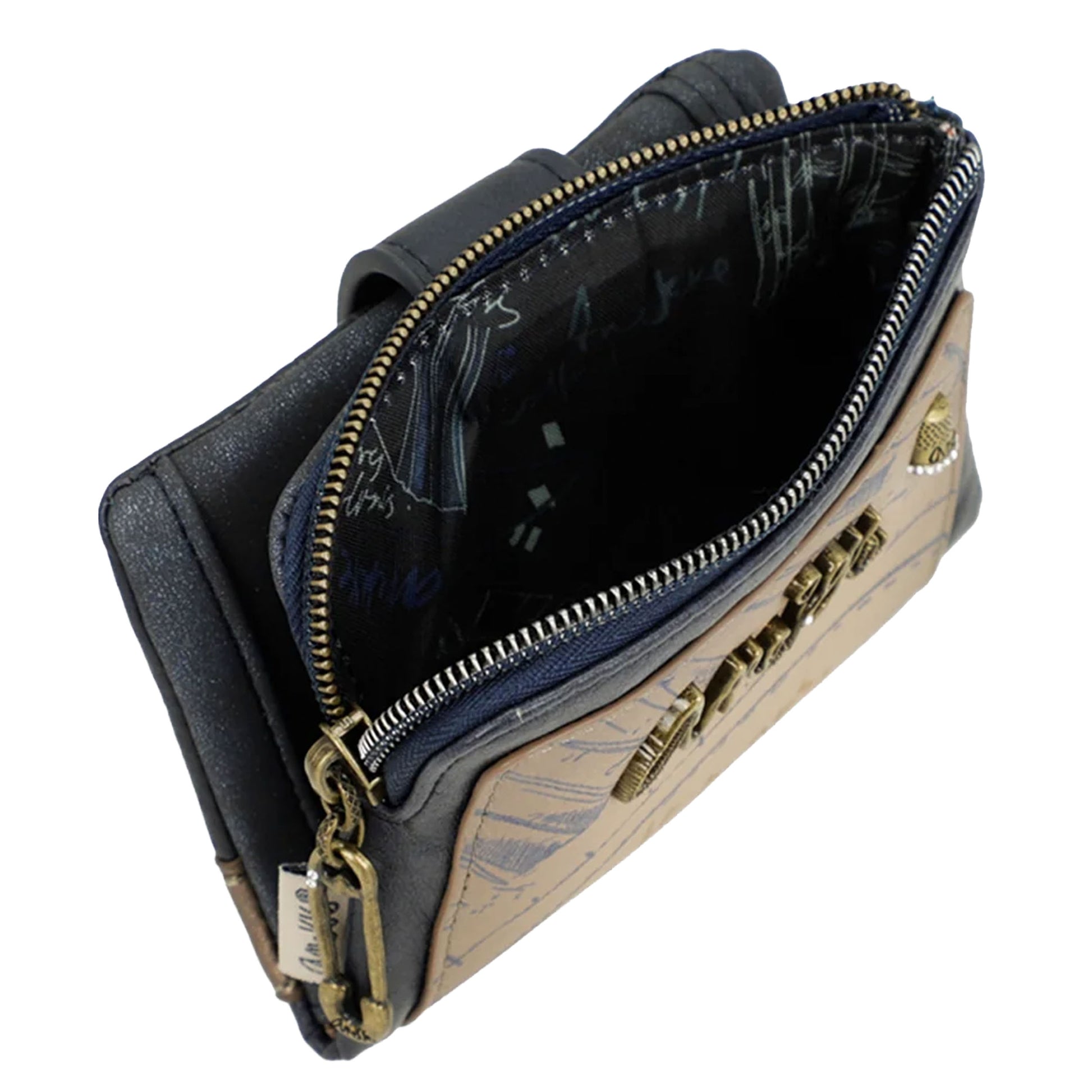 ANEKKE - Portafogli flessibile piccolo RFID Studio-ANEKKE-VIALESCARPE