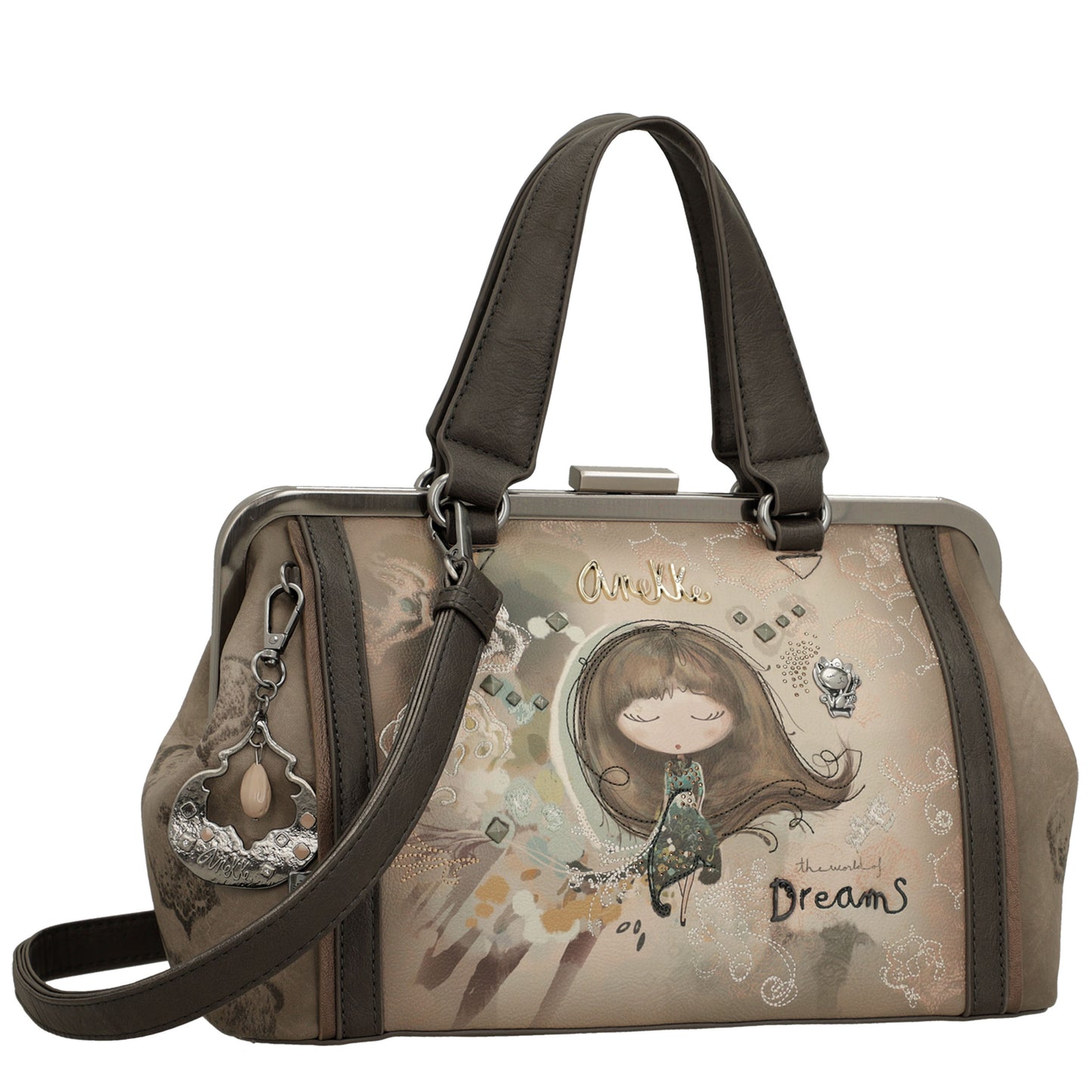 ANEKKE - Borsa con chiusura a bacio Real
