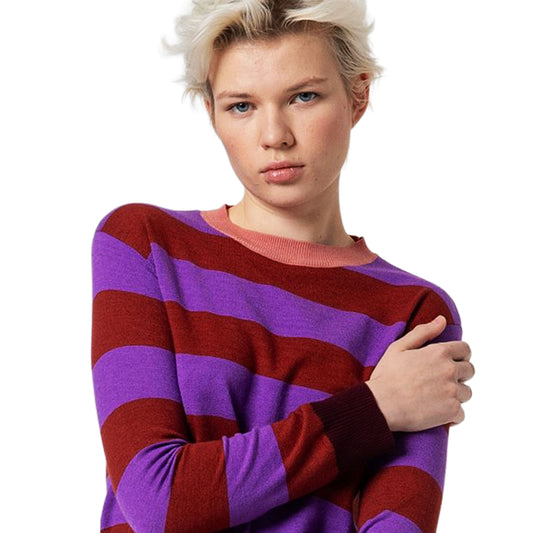 SURKANA - Maglia girocollo a righe-SURKANA-VIALESCARPE