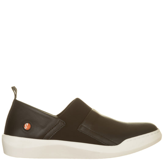 Slip on nero con elastico