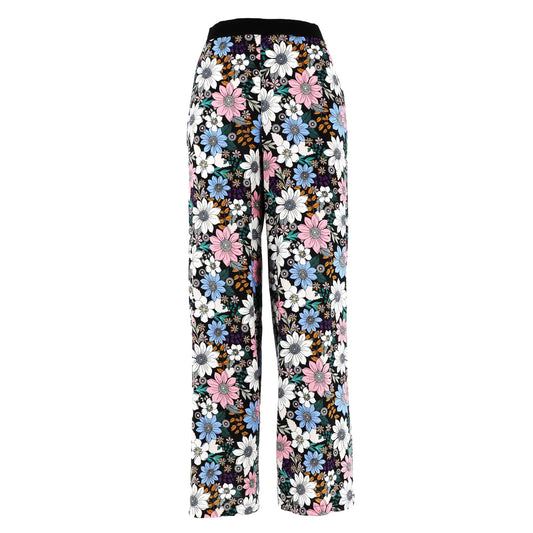 KARAKORUM - Pantaloni Penelope fiori multi