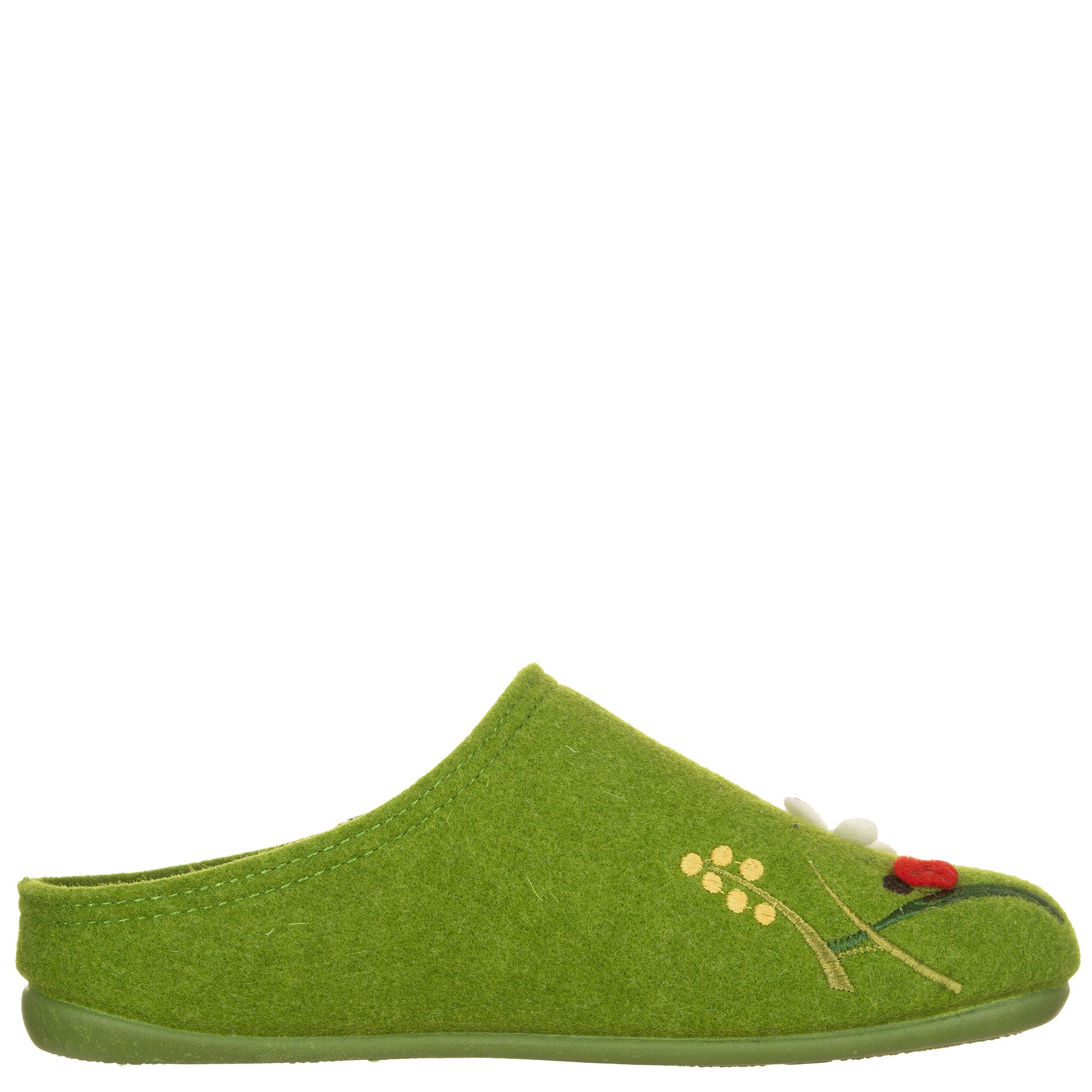 CONFORT - Ciabtte feltro con fiori-CALZAMUR-VIALESCARPE