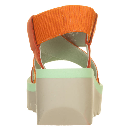 FLY LONDON Sandali elastico con zeppa