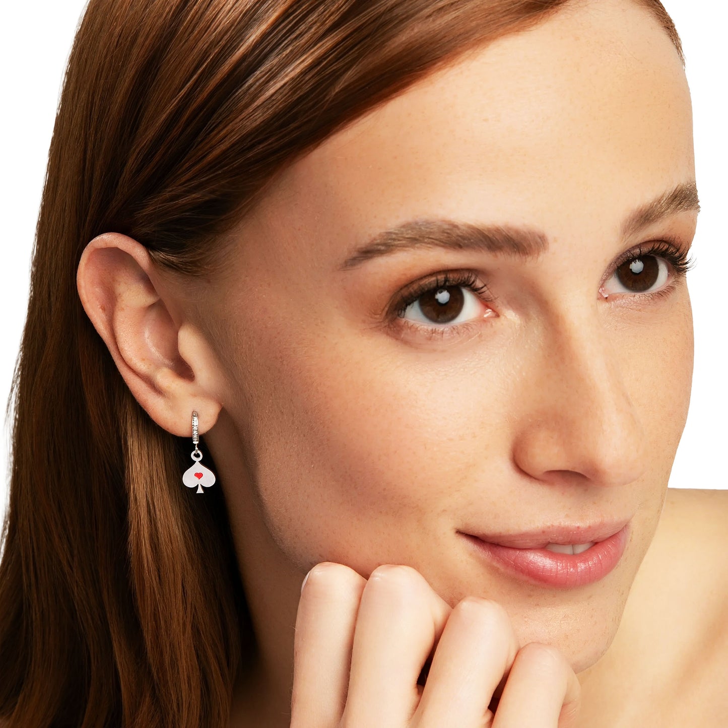 MAD TEA - Orecchini anelle L’illusione del Cappellaio Matto - Asso-MAD TEA-VIALESCARPE