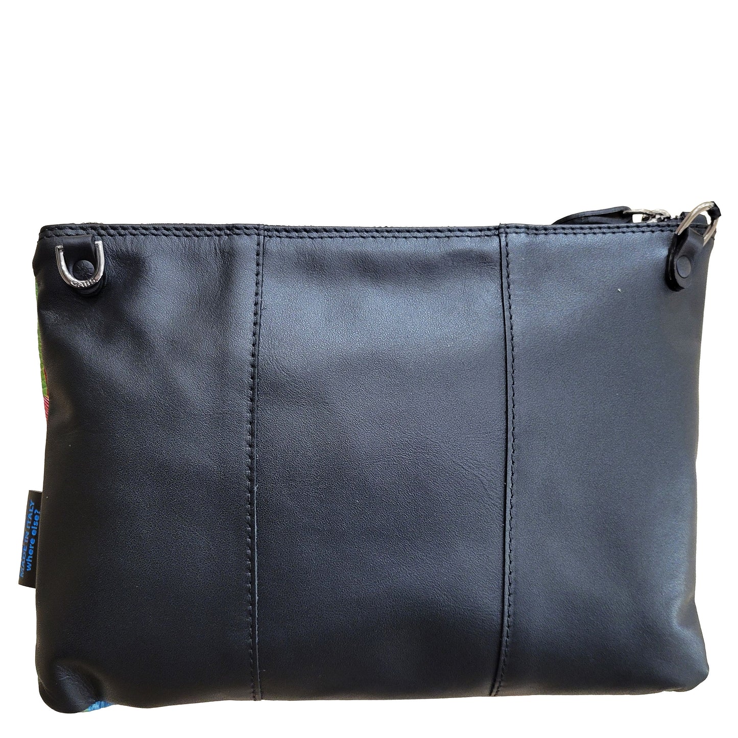 GABS "BEYONCE" Clutch Bag in Green Bracco Printed Leather