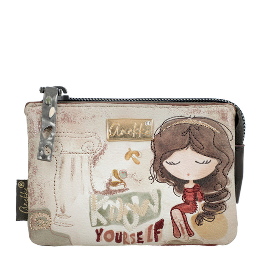 ANEKKE Portafoglio Muse a 3 scomparti