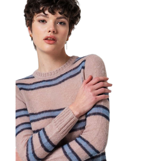 SURKANA - Maglione jacquard a righe-SURKANA-VIALESCARPE