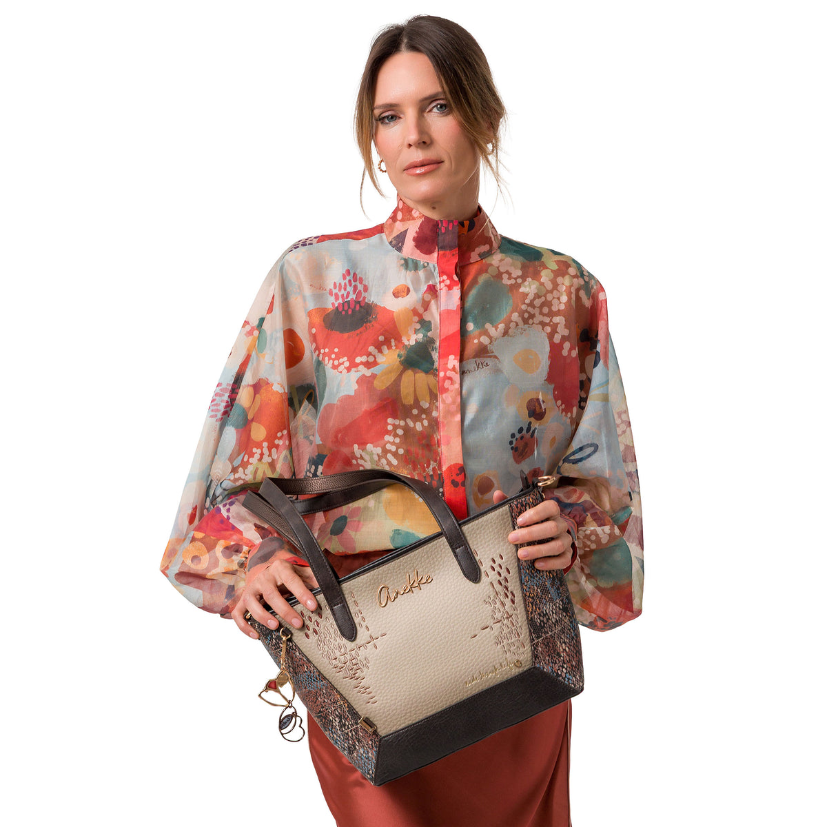 ANEKKE Borsa Shopper Blossom