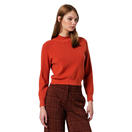 SURKANA - Maglione aderente collo perkins e maniche raglan-SURKANA-VIALESCARPE