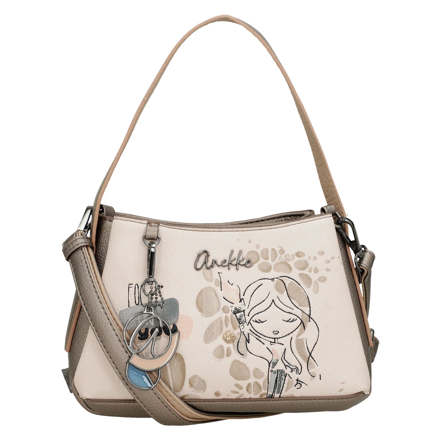 ANEKKE Borsa Olympia con manico corto e borsa a tracolla-ANEKKE-VIALESCARPE