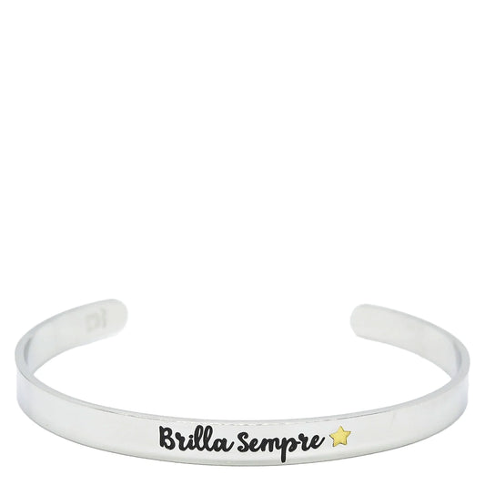 Bracciale rigido - Brilla sempre