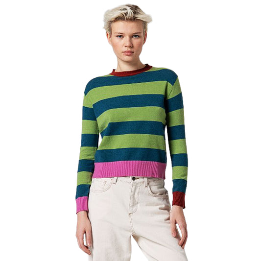 SURKANA - Maglia girocollo a righe-SURKANA-VIALESCARPE