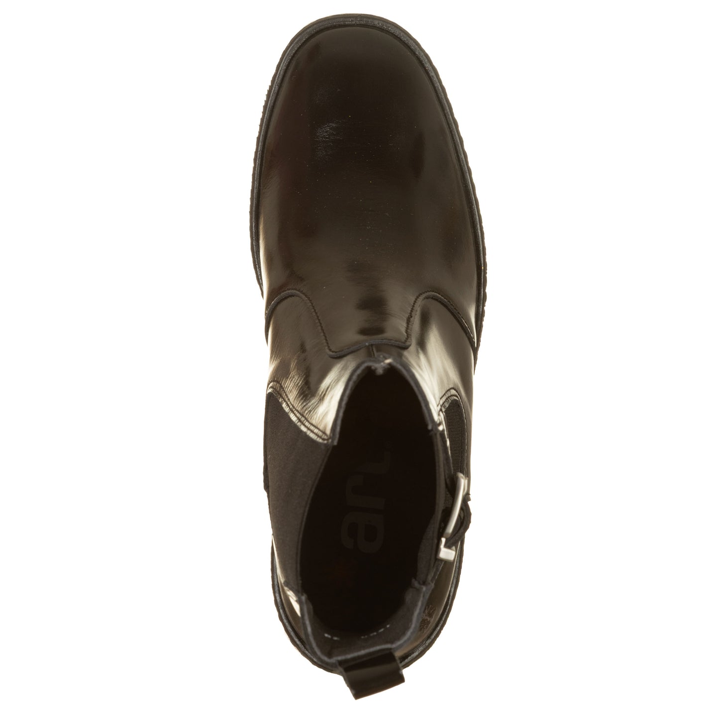 ART Stivaletti SOFIA Nappa Shinny Nero Vialescarpe