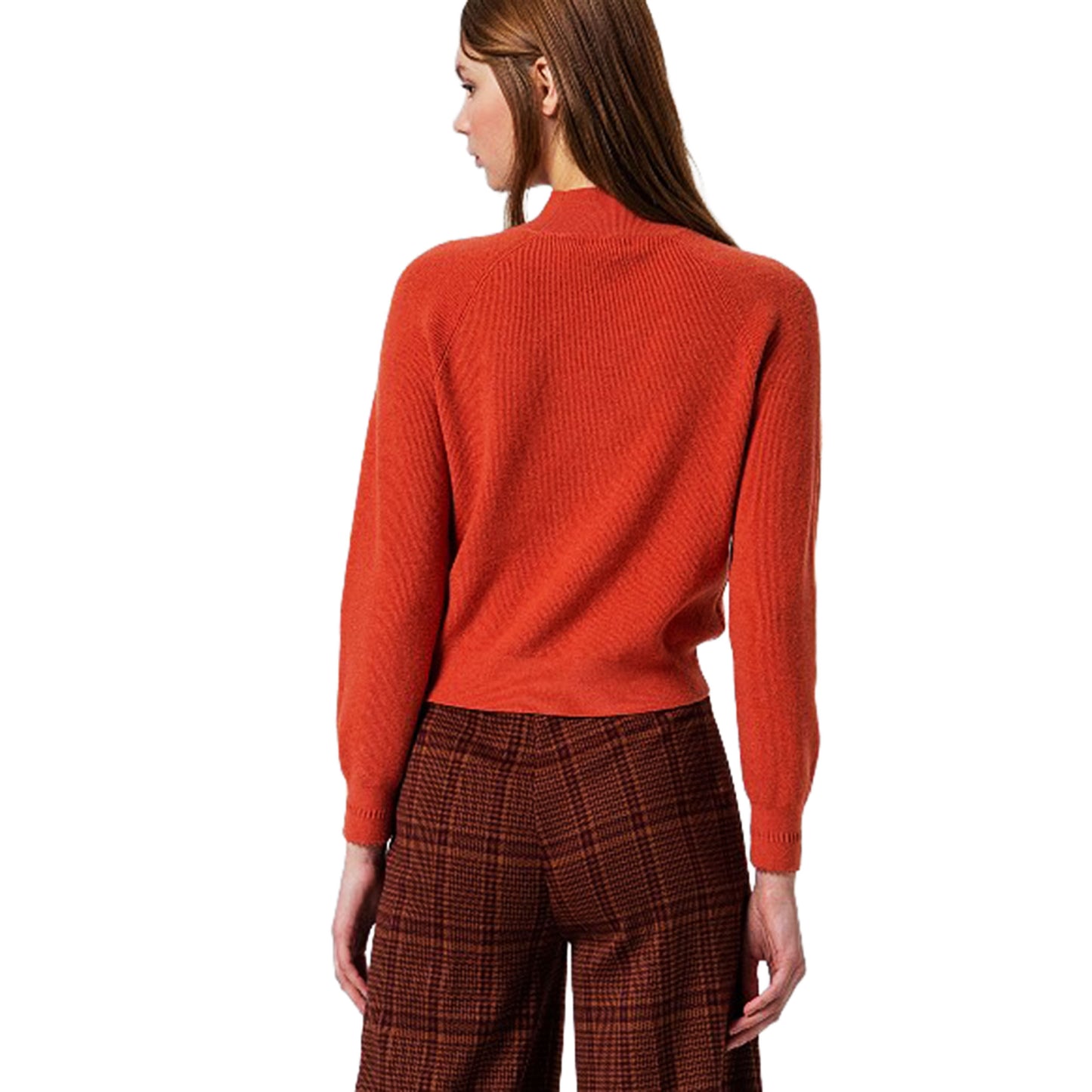 SURKANA - Maglione aderente collo perkins e maniche raglan-SURKANA-VIALESCARPE