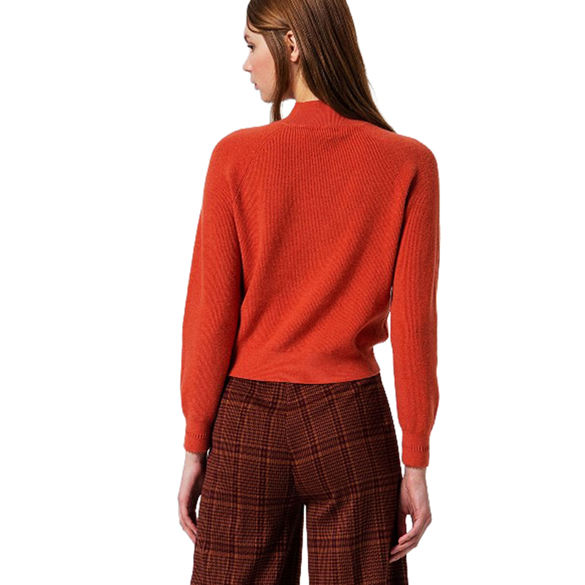 SURKANA - Maglione aderente collo perkins e maniche raglan-SURKANA-VIALESCARPE