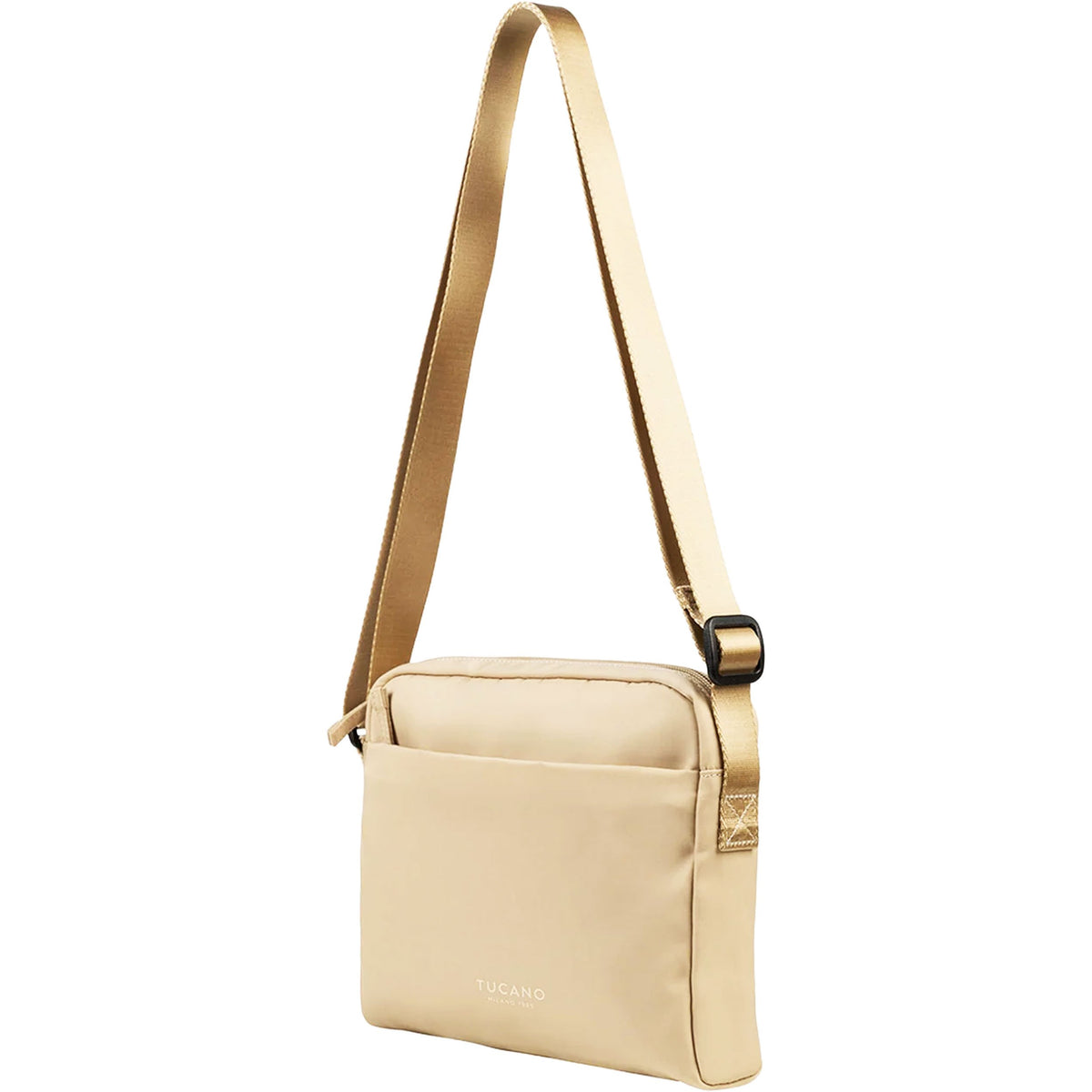 TUCANO - Borsa Spilla Orizzontale Beige