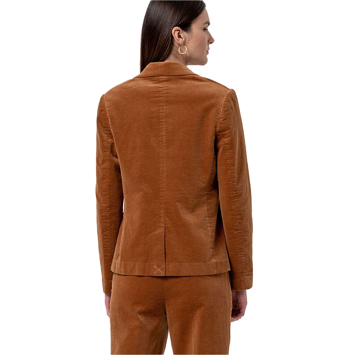 SURKANA Blazer in Velluto a Coste Toffee