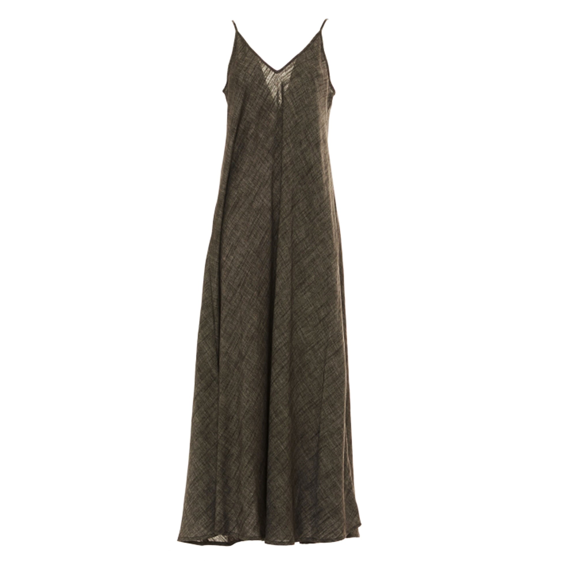 BABA DESIGN - Abito lungo Crinkle Sunbeam-Baba design-VIALESCARPE