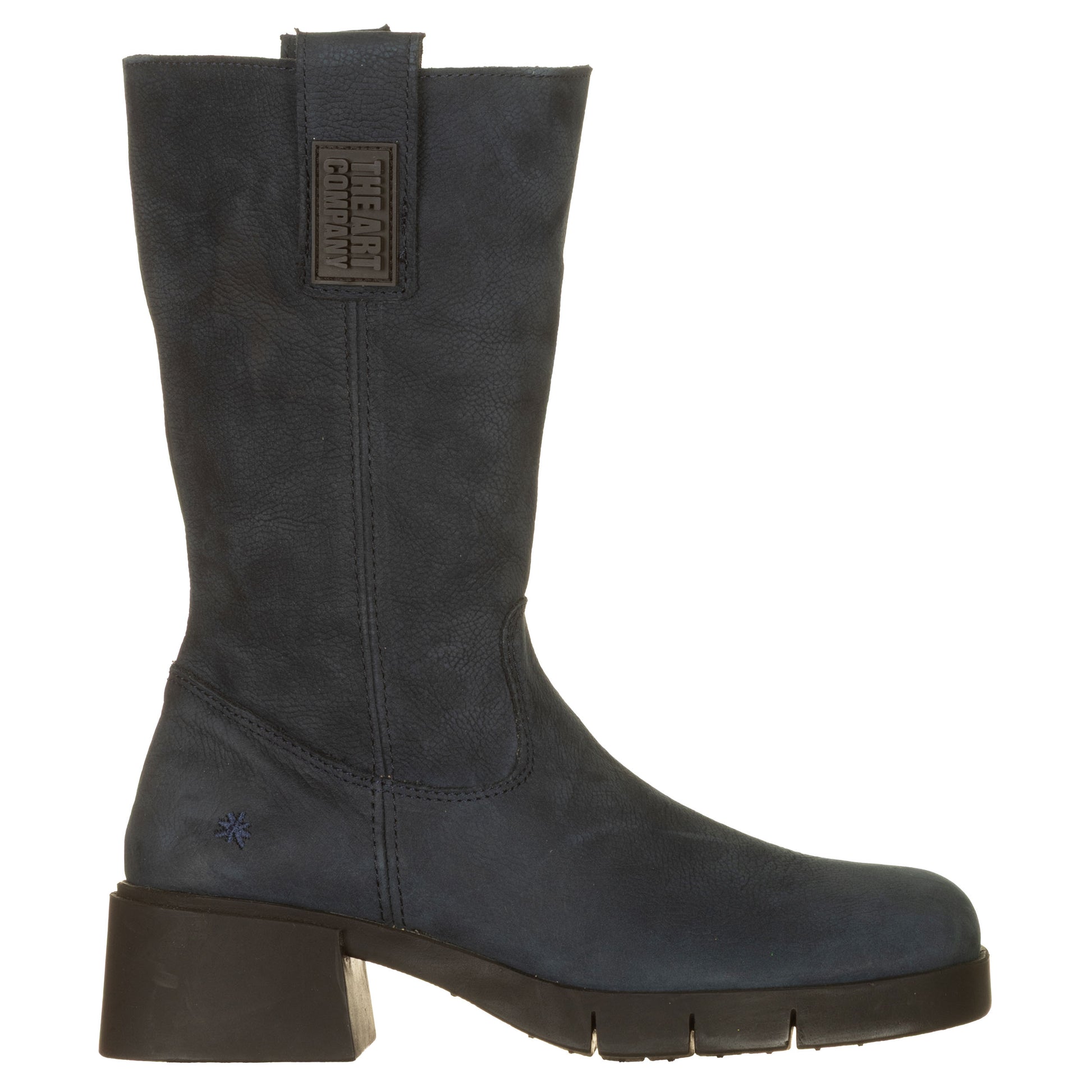 ART Stivale VARSAVIA Nabuk blu Vialescarpe