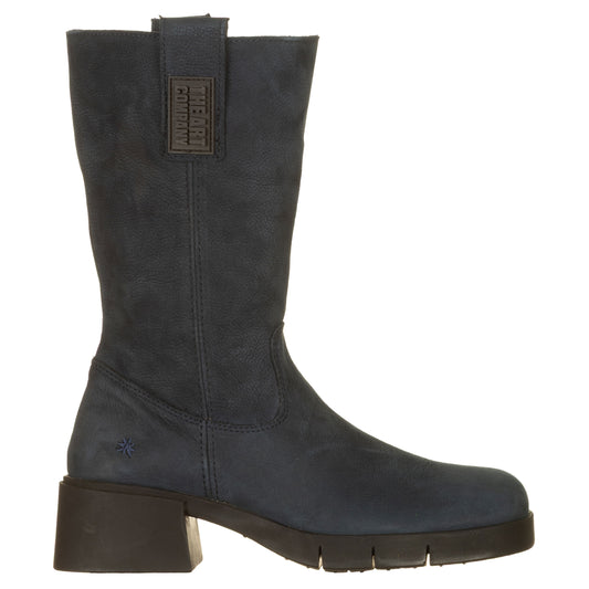 ART Stivale VARSAVIA Nabuk blu Vialescarpe