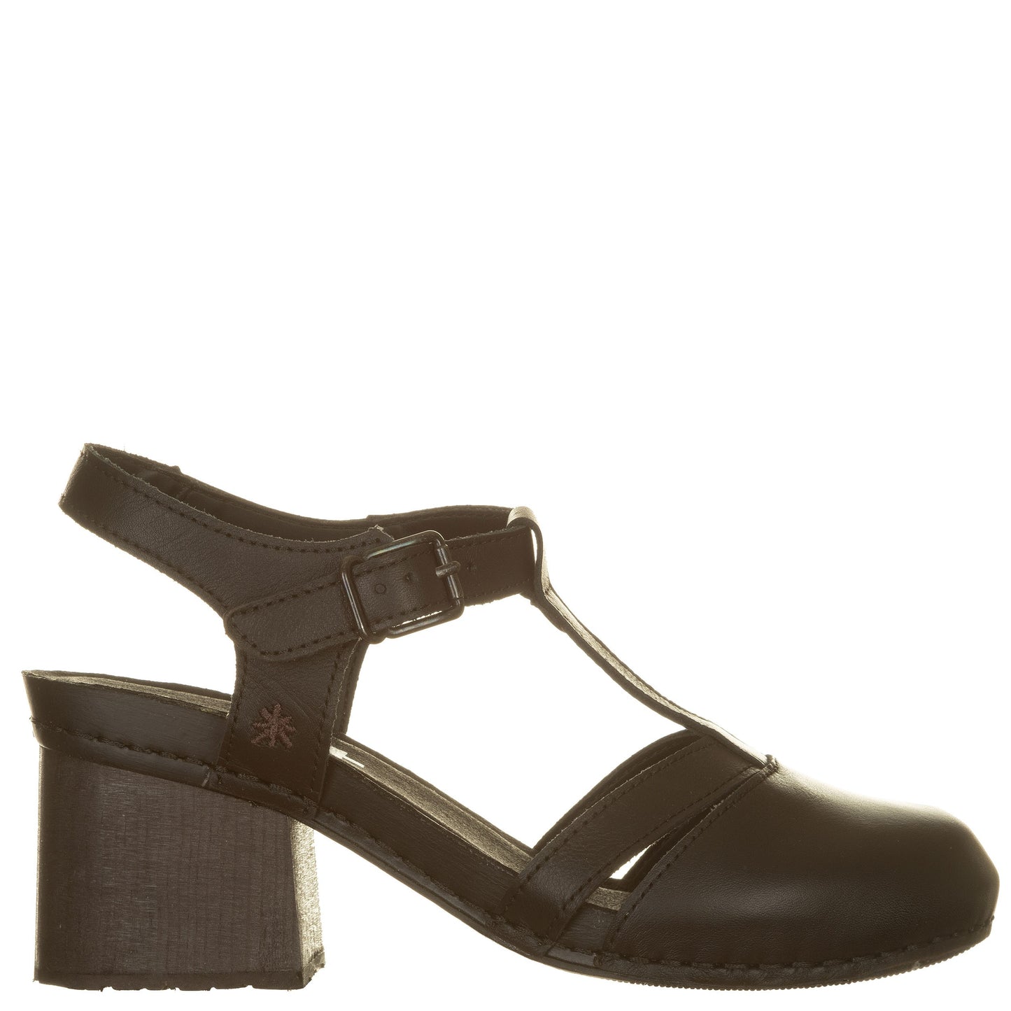 Slingback I WHISH pelle nappata nero